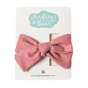 Everyday Bow Clips | Mauve