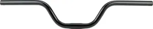 MSW High-Rise Handlebar - 25.4mm Clamp - 100mm Rise - 15d Sweep - Black