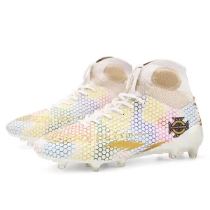 New High-Top Adult Soccer Cleats, Training