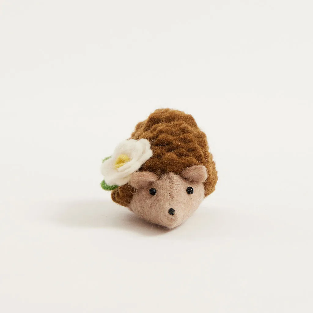 Spring Blossom Hedgehog Ornament