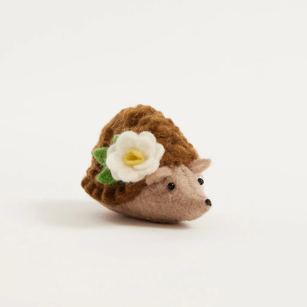 Spring Blossom Hedgehog Ornament