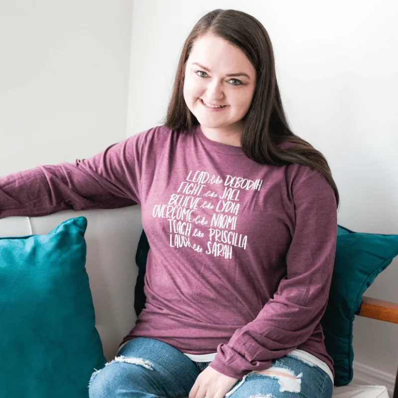 Women of the Bible 2.0 Crew Longsleeve